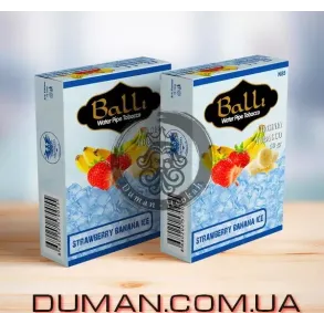 Balli STRAWBERRY BANANA ICE (Баллі Лід Банан Полуниця) 50g