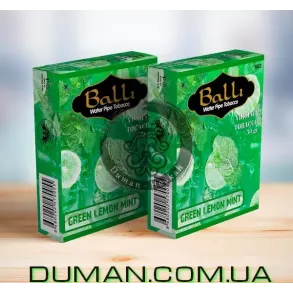 Balli GREEN LEMON MINT (Баллі Зелений Лимон М'ята) 50g