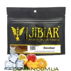 JiBiAR Escobar (Джибіар Ескобар - Апельсин, Маракуя, Персик) 100g | Закінчився термін придатності. УЦІНКА