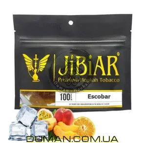 JiBiAR Escobar (Джибиар Эскобар - Апельсин, Маракуйя, Персик) 100g | Закончился срок годности. УЦЕНКА