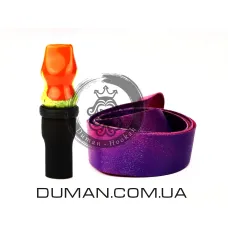 Персональный мундштук Gusto Bowls (Густо Болс) для кальяна |Orange-Yellow Gradient