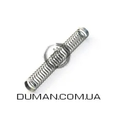 Пружина (Пружинка) на шланг для кальяну 11,5 см Silver