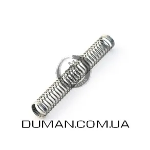 Пружина (Пружинка) на шланг для кальяна | 11,5 см Silver