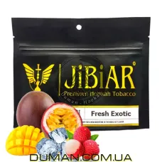 JiBiAR Fresh Exotic (Джибіар Свіжий Екзотик - Манго, Маракуя, Лічі) 100g | Термін придатності. УЦІНКА