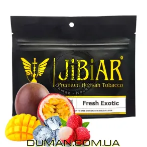 JiBiAR Fresh Exotic (Джибиар Свежий Экзотик - Манго, Маракуйя, Личи) 100g | Срок годности. УЦЕНКА