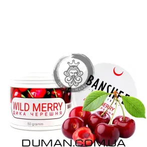 Безтютюнова суміш Banshee Wild Merry (Банші Дика Черешня)