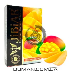 JiBiAR Fresh Mango Mix (Джибіар Свіжий Манго Мікс) 50g  | Потекла пачка. УЦІНКА
