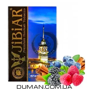JiBiAR Istanbul Night (Джибіар Стамбульські Ночі - Ожина, Малина, Чорниця, Кориця) 50g