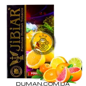 JiBiAR Four Season (Джибіар Чотири Сезони - Грейпфрут Апельсин Лимон М'ята) 50g