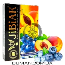 JiBiAR Ice Peach Blueberry (Джибіар Лід Персик Чорниця) 50g | УЦІНКА. Термін придатності