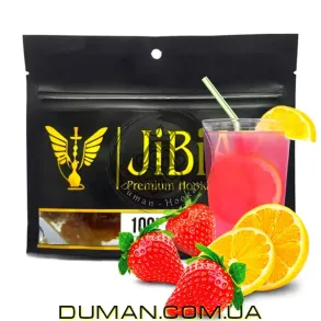 JiBiAR Strawberry Lemonade (Джибиар Клубничный Лимонад) 100g | Срок годности. УЦЕНКА