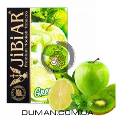 JiBiAR Green Mix (Джибіар Зелений Мікс - Лайм Ківі Яблуко М'ята) 50g