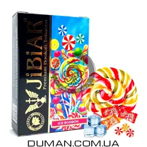 JiBiAR Ice Bonbon (Джибиар Леденцы Клубника Малина) 50g