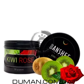 Бестабачная смесь Banshee Kiwi Rose (Банши Киви Роза) | DARK