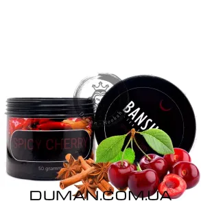Бестабачная смесь Banshee Spicy Cherry (Банши Пряная Вишня) | DARK