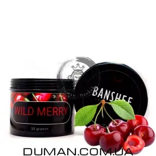 Безтютюнова суміш Banshee Wild Merry (Банші Дика Черешня) | DARK