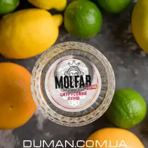 Molfar Цитрусовий Пунш (Мольфар - Апельсин, Помело, Грейпфрут, Лайм, Айс) | Virginia Line 40г