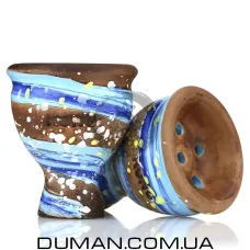 Чаша KONG Mummy Glaze Space Van Gogh Blue