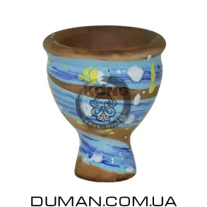Чаша KONG Mummy Glaze Space Van Gogh Blue
