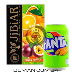 JiBiAR Fanda Exotic (Джибіар Екзотична Фанта - Маракуя Апельсин Персик) 50g