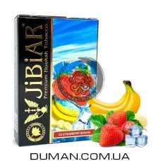 JiBiAR Ice Strawberry Banana (Джибіар Лід Банан Полуниця) 50g