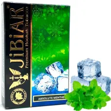 JiBiAR Absolute Menthe (М'ята Лід) 50g | Потекла пачка. Уцінка