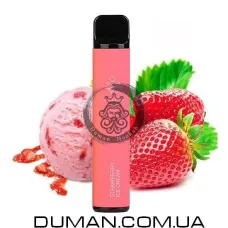 Електронна сигарета POD - Elf Bar - Strawberry Ice Cream (Полуничне Морозиво) 1500
