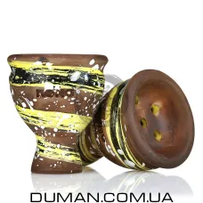 Чаша KONG Mummy Glaze Space Yellow