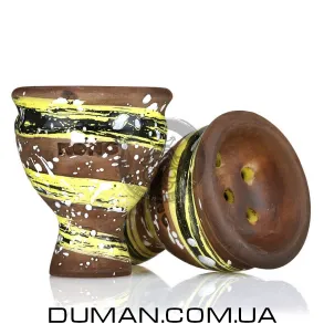 Чаша KONG Mummy Glaze Space Yellow