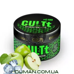 CULTt C100 Green Apple Ice (Культ Лед Зеленое Яблоко) | На вес 50г