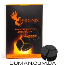 Кокосовый уголь Phoenix  (Феникс) | 1кг 72 шт Под калауд
