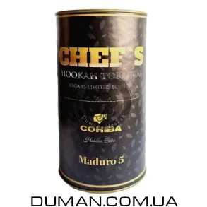 Chef's Cigars Cohiba Maduro 5 (Шефс Сигара Коїба Мадуро 5) | Limited Edition 100g (Персональний Мундштук у подарунок)