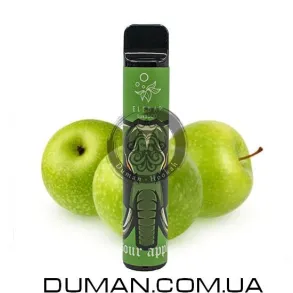 Електронна сигарета POD - Elf Bar -  Sour Apple (Кисле Яблуко) 1500