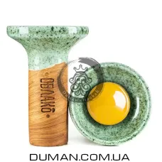 Чаша Oblako Flow Yellow on Pistachio