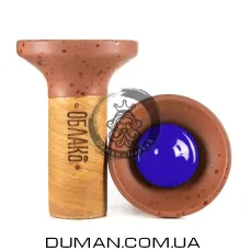 Чаша Oblako Flow Blue on Brown