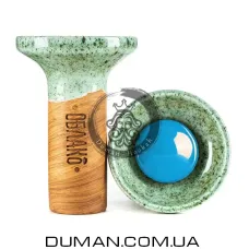 Чаша Oblako Flow Light Blue on Pistachio