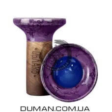 Чаша Oblako Flow Blue on Purple Black Marble
