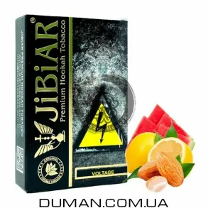 JiBiAR Voltage (Джибіар Вольтаж - Кавун, Лимон, Мигдаль) 50g