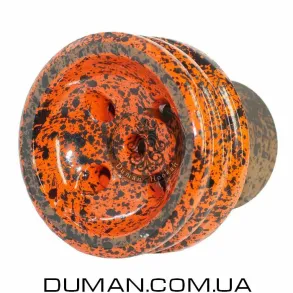 Чаша Telamon (Теламон) Turkish Glaze Чорно-помаранчева