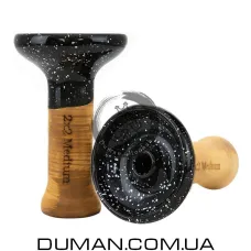 Чаша 2x2 Hookah Medium Black Cosmos