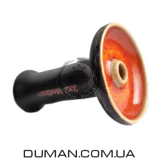 Чаша 2x2 Hookah Medium Black Red Orange - №3