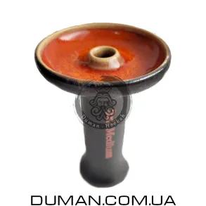 Чаша 2x2 Hookah Medium Black Red Orange