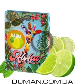 Бестабачная смесь Aloha Lime (Алоха Лайм) 40 гр