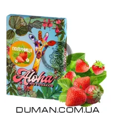 Безтютюнова суміш Aloha Strawberry (Алоха Полуниця) 40 гр