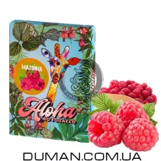 Безтютюнова суміш Aloha Raspberry (Алоха Малина) 40 гр