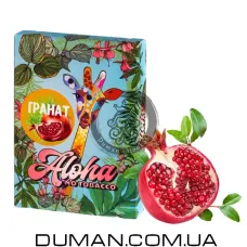Безтютюнова суміш Aloha Pomegranate (Алоха Гранат) 40 гр