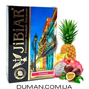 JiBiAR Havana (Джибіар Гавана-Ананас, Маракуя, Пітая) 50g