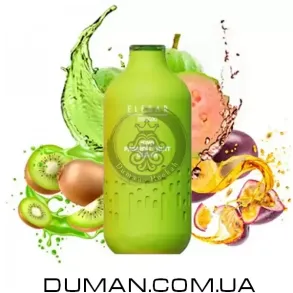 Електронна сигарета POD - Elf Bar Kiwi Passion Fruit Guava (Ельф Бар Ківі Маракуя Гуава) BB 3000