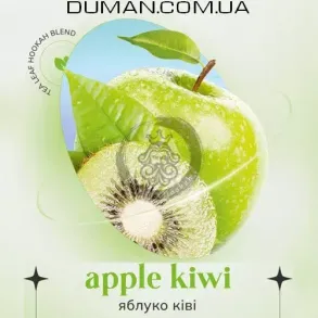 Безтютюнова суміш Indigo Smoke Apple Kiwi (Індиго Смоук Яблуко Ківі) 100г