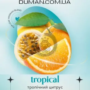 Безтютюнова суміш Indigo Smoke Tropical (Індиго Смоук Тропічний Цитрус) 100г